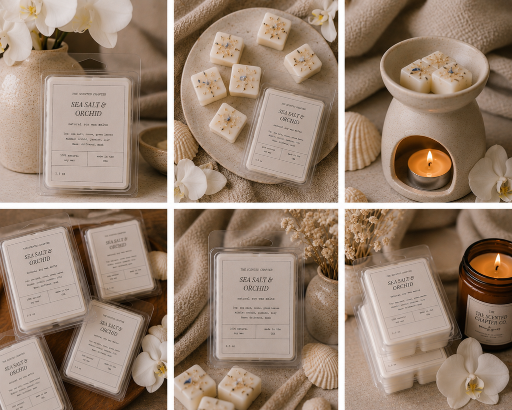 Sea Salt & Orchid - Wax Melt
